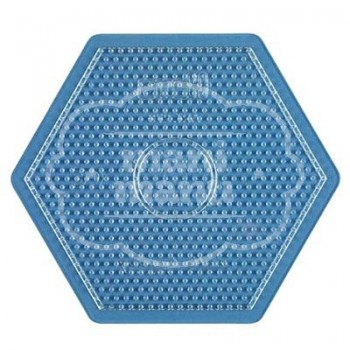 Placa base / Pegboard MIDI Hexagonal grande transparente