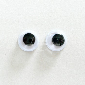 Ojos Móviles Adhesivos de 8 mm.