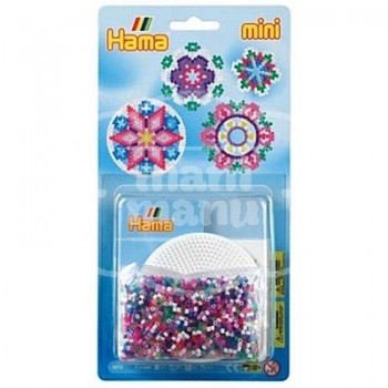 Blister 2000 beads Mini "placa/pegboard Redonda" 