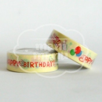 Washi tape "Happy Birthday"