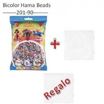 Bicolor-90 (6 colores) Hama Beads 3000 piezas
