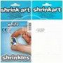 Plástico Mágico SHRINKLES 6 láminas de 13,1x10,1 cm Blanco