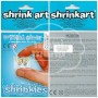 Plástico Mágico SHRINKLES 6 láminas de 13,1x10,1 cm Transparente