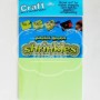 Plástico Mágico SHRINKLES CRAFT 6 láminas de 26.2x20,2 cm Verde Pastel