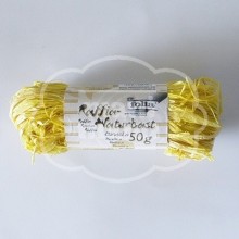 Rafia Natural Amarillo Limón 50 gr.