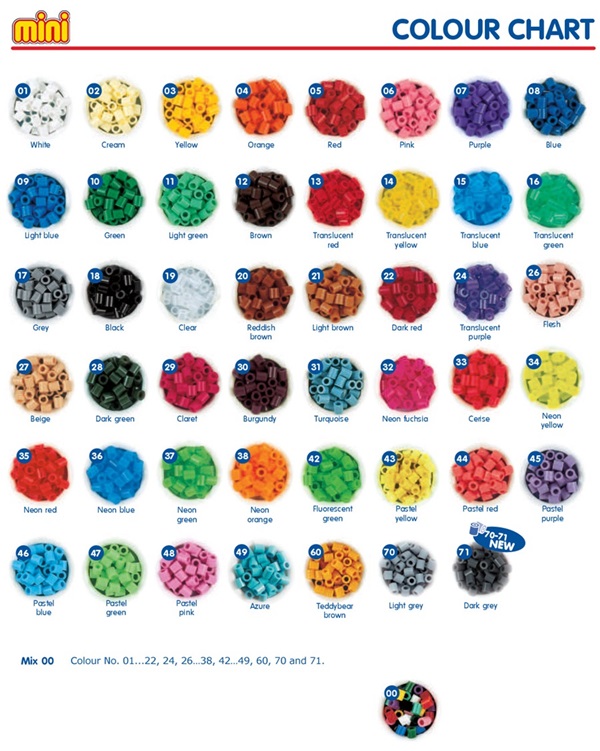 Hama Beads Midi 6000 piezas color negro